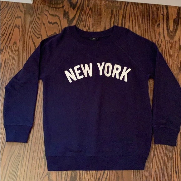 Blue New York jcrew crewneck - Picture 1 of 5
